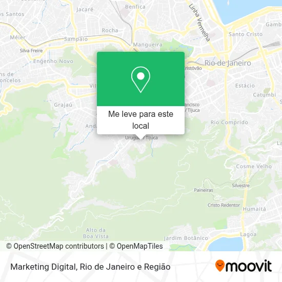 Marketing Digital mapa