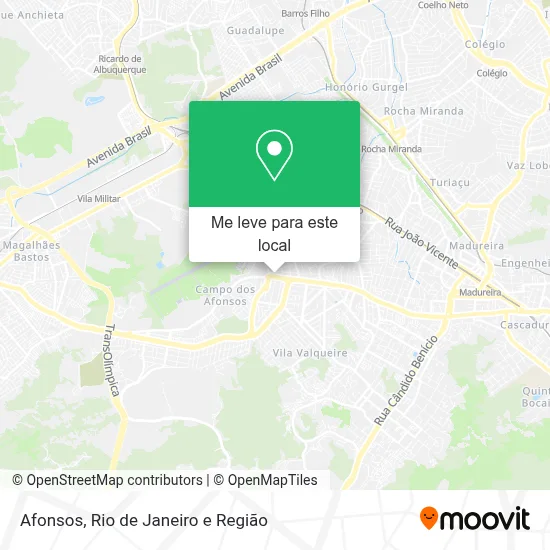 Afonsos mapa