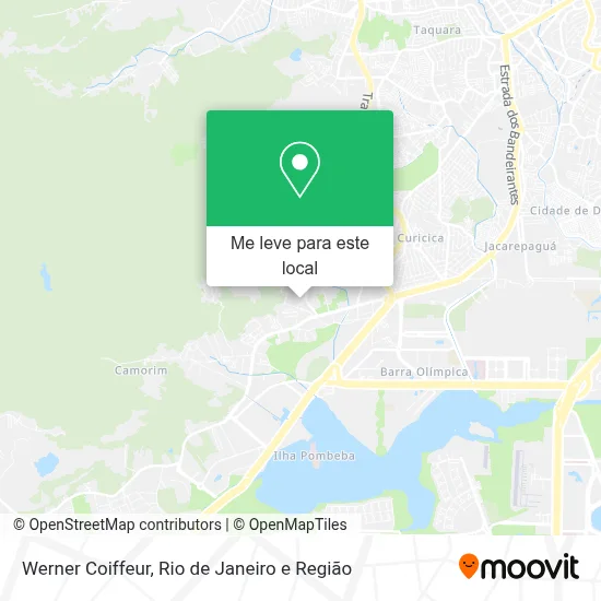 Werner Coiffeur mapa