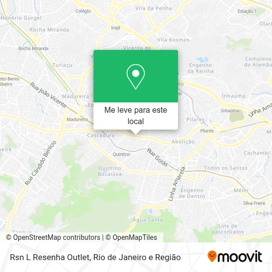 Rsn L Resenha Outlet mapa