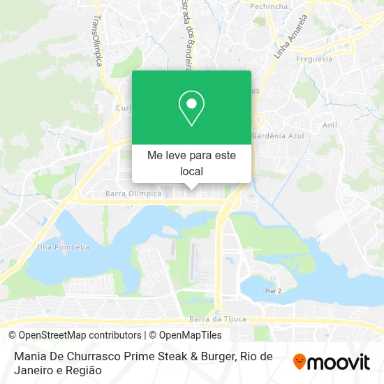 Mania De Churrasco Prime Steak & Burger mapa