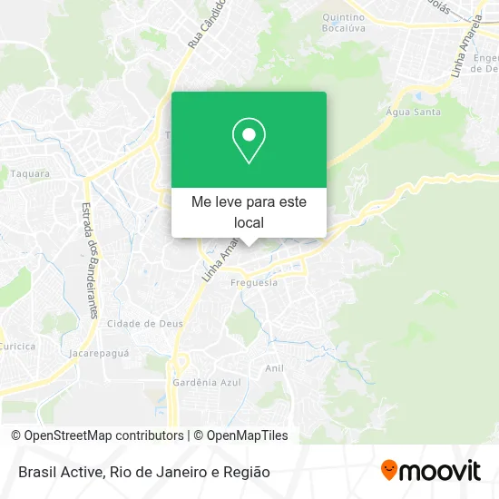 Brasil Active mapa