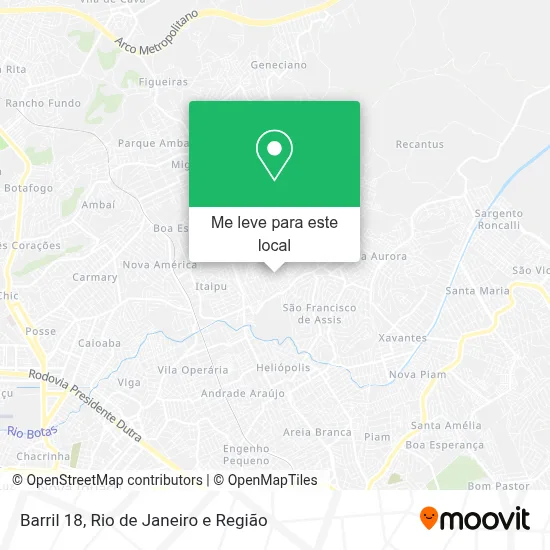 Barril 18 mapa