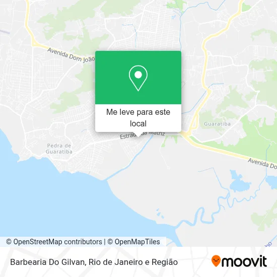 Barbearia Do Gilvan mapa