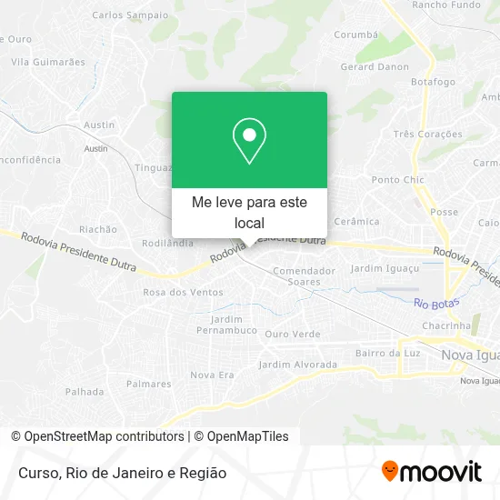 Curso mapa