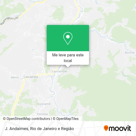J. Andaimes mapa