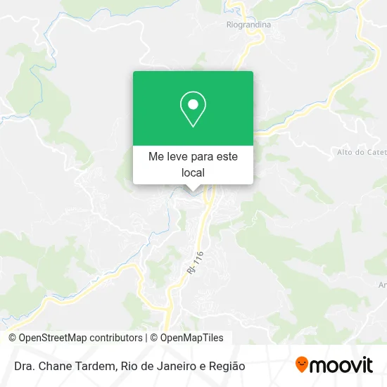 Dra. Chane Tardem mapa