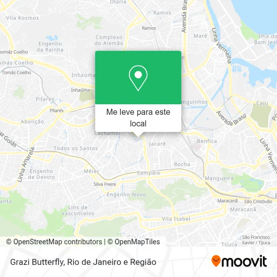 Grazi Butterfly mapa