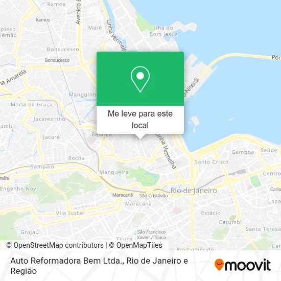 Auto Reformadora Bem Ltda. mapa