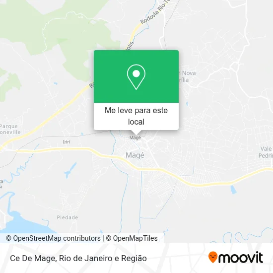 Ce De Mage mapa