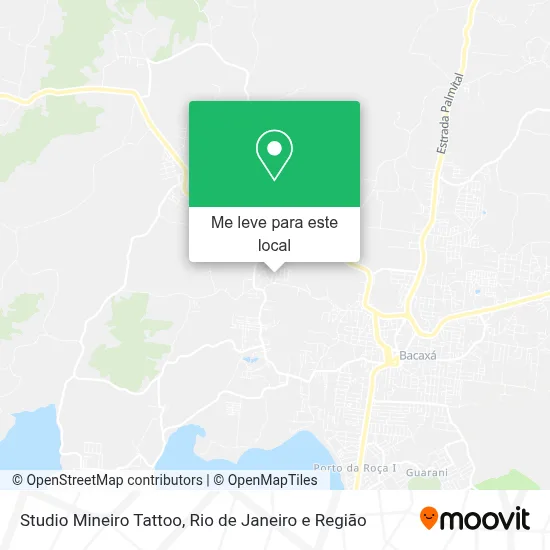 Studio Mineiro Tattoo mapa