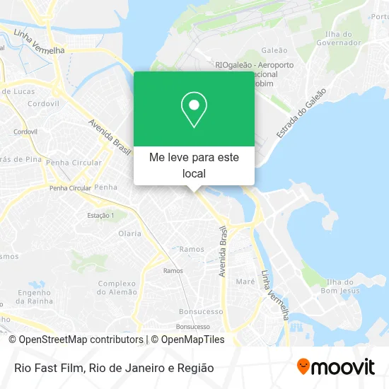 Rio Fast Film mapa