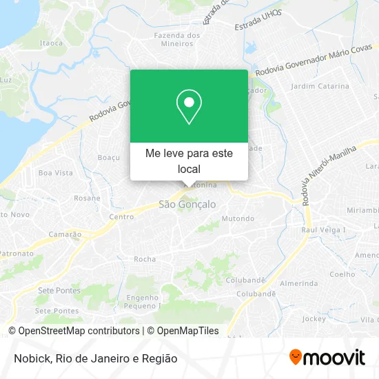 Nobick mapa