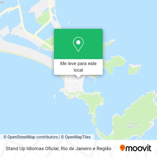Stand Up Idiomas Oficial mapa
