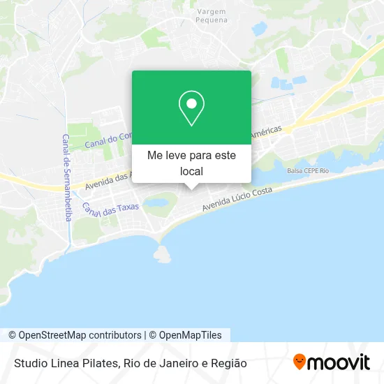Studio Linea Pilates mapa