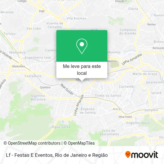 Lf - Festas E Eventos mapa