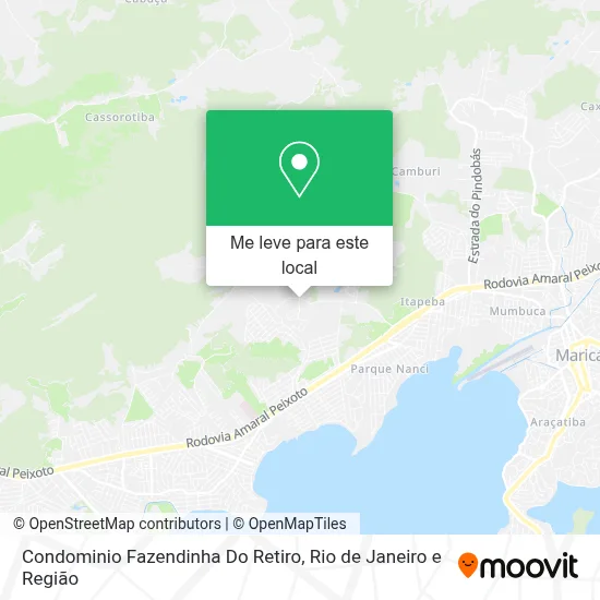 Condominio Fazendinha Do Retiro mapa