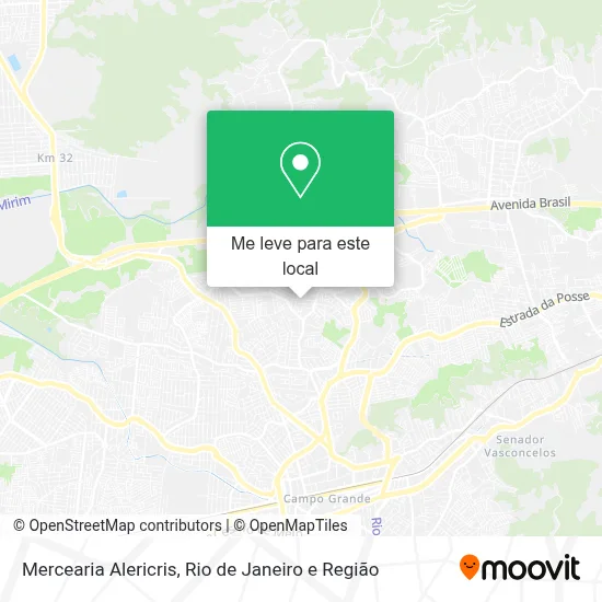 Mercearia Alericris mapa