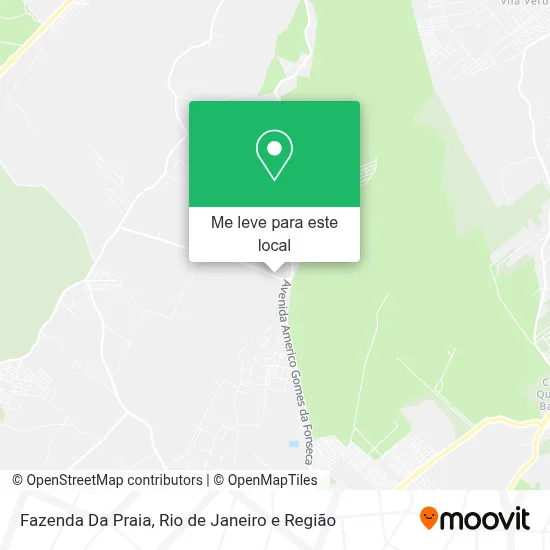 Fazenda Da Praia mapa