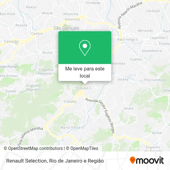 Renault Selection mapa