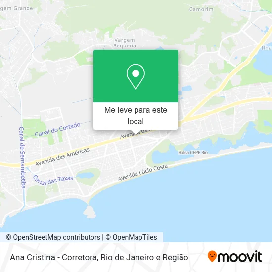 Ana Cristina - Corretora mapa