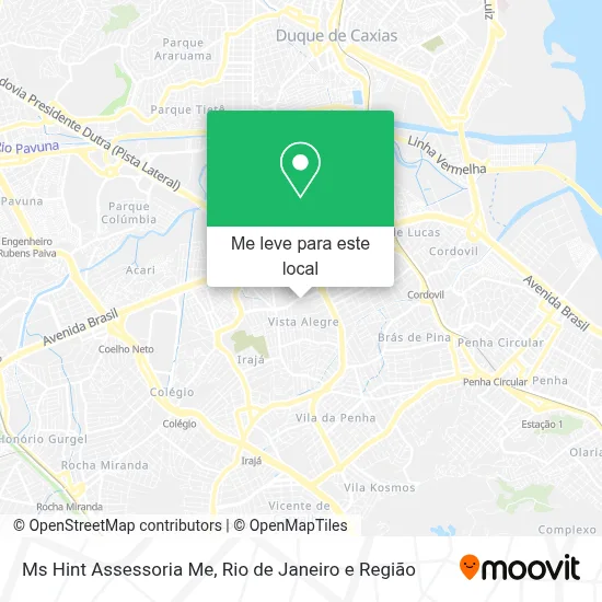 Ms Hint Assessoria Me mapa