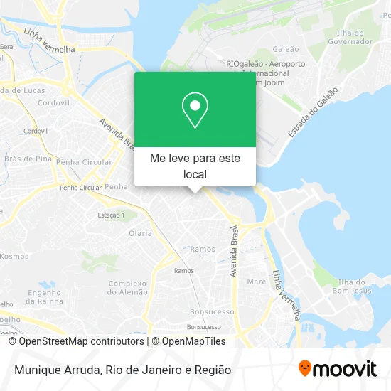 Munique Arruda mapa