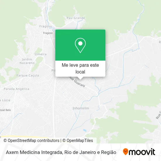 Axem Medicina Integrada mapa