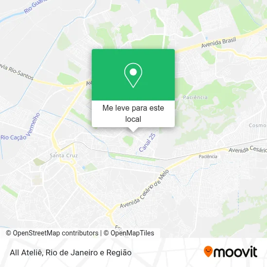 All Ateliê mapa
