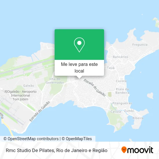 Rmc Studio De Pilates mapa