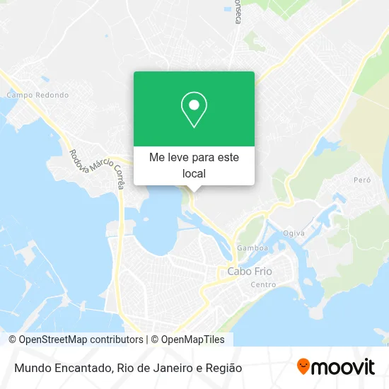 Mundo Encantado mapa
