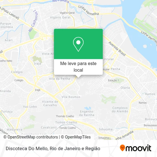Discoteca Do Mello mapa