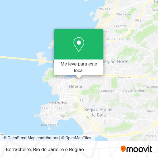 Borracheiro mapa