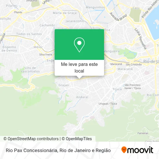 Rio Pax Concessionária mapa