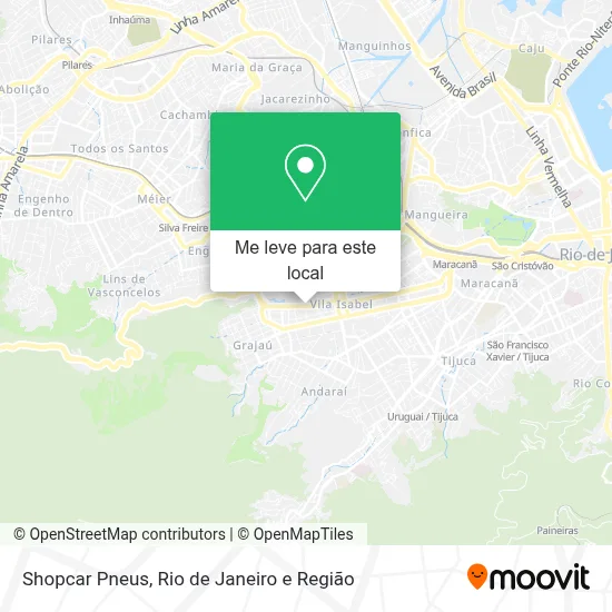 Shopcar Pneus mapa