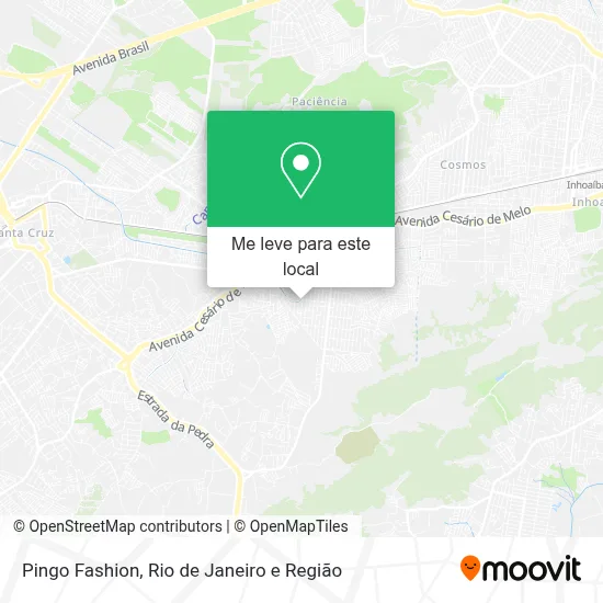 Pingo Fashion mapa