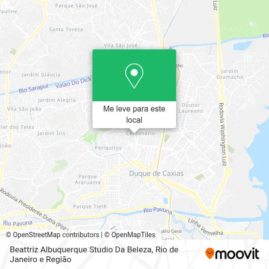 Beattriz Albuquerque Studio Da Beleza mapa