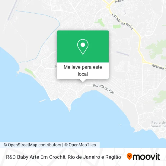 R&D Baby Arte Em Crochê mapa