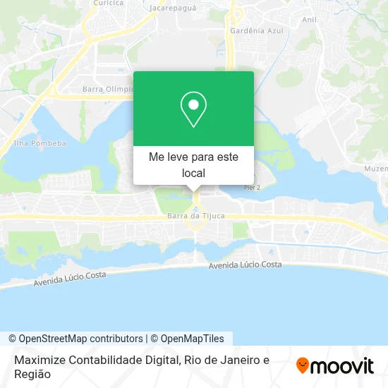 Maximize Contabilidade Digital mapa