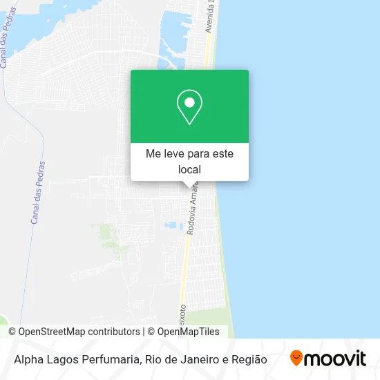 Alpha Lagos Perfumaria mapa