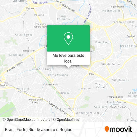Brasil Forte mapa