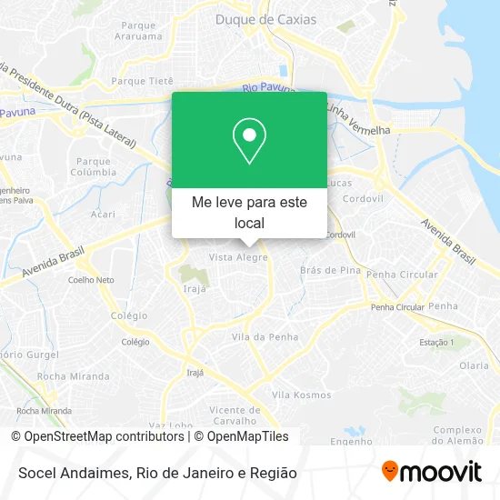 Socel Andaimes mapa