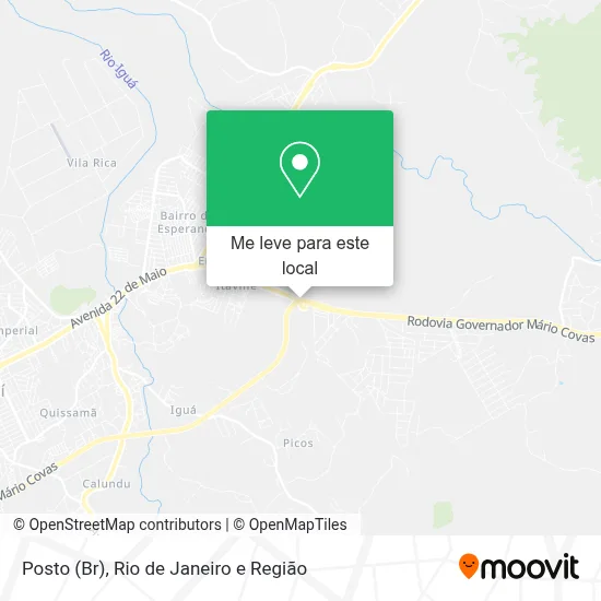 Posto (Br) mapa