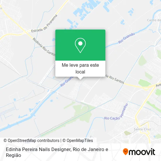 Edinha Pereira Nails Designer mapa