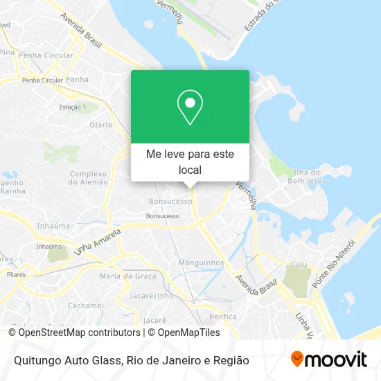 Quitungo Auto Glass mapa