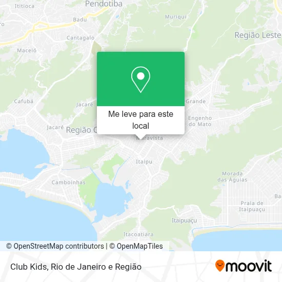 Club Kids mapa