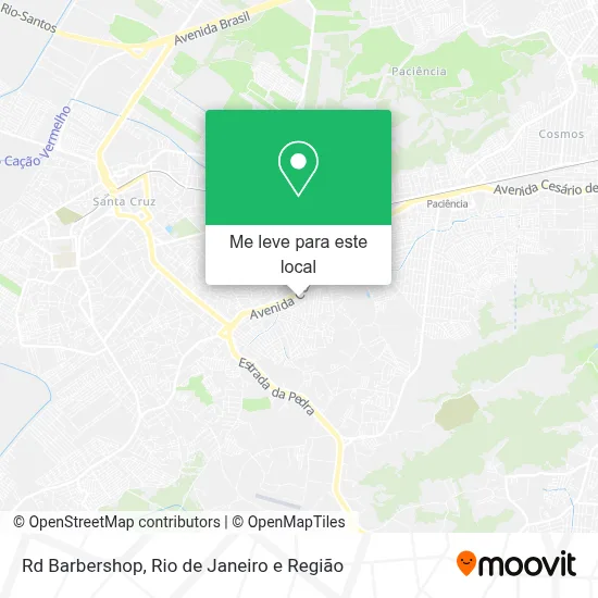 Rd Barbershop mapa