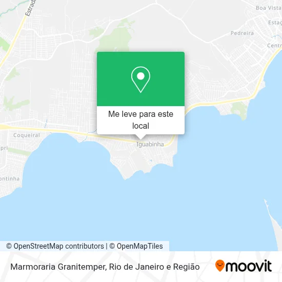 Marmoraria Granitemper mapa