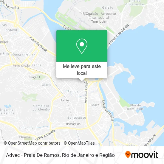 Advec - Praia De Ramos mapa