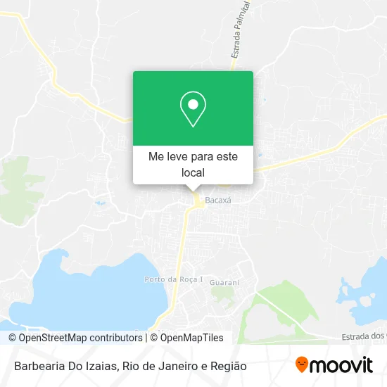 Barbearia Do Izaias mapa
